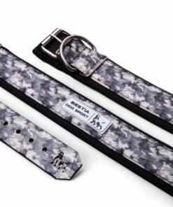 BESTIA DOG SPORT COLLAR GREY CAMO