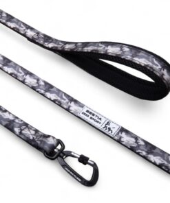 Bestia Dog Sport Tactical Leash Grey Camo