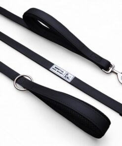 BESTIA DOG SPORT dual handle leash black