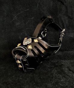 ''Aztec'' Basket Muzzle Black