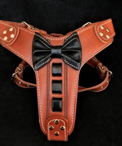 Bestia ''Bowtie'' leather harness