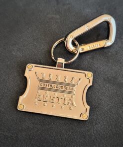 Bestia QR Dog ID Tag