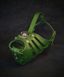 ''Eros'' Basket Muzzle GREEN