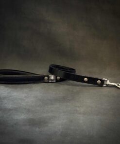 The "Eros" Leash 1 inch wide Black
