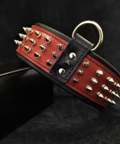 "Silver Giant" collar Red