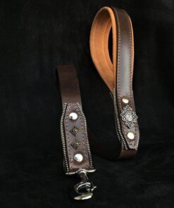 The ''Aztec'' brown leash