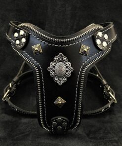 The ''Aztec'' harness Black Small to Medium Size