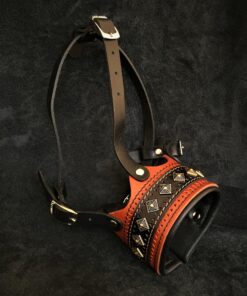 The "Balteus" leather muzzle BROWN