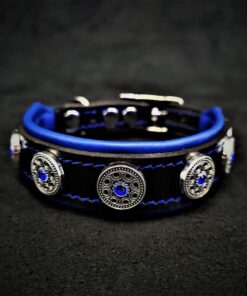 The "Bijou" handmade puppy collar