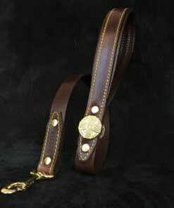 The "Maximus" Brown leash