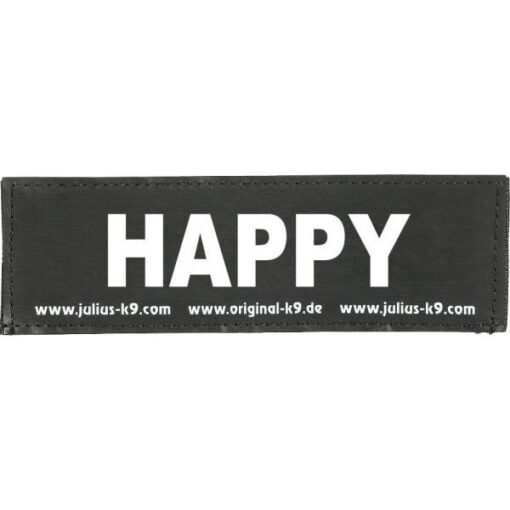 Julius-K9 label - Happy