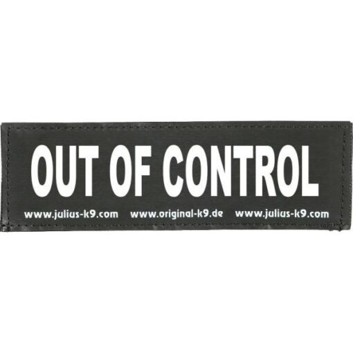 Julius-K9 label - Out of control