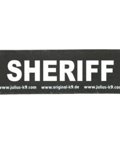 Julius-K9 label - Sheriff - Groot