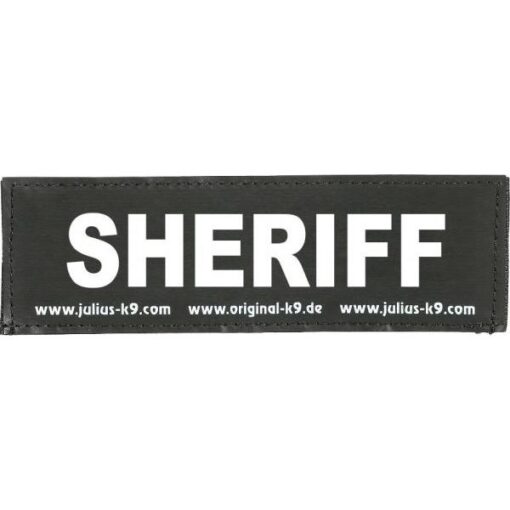 Julius-K9 label - Sheriff - Groot