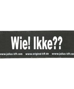 Julius-K9 label -  Wie! ikke??
