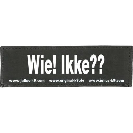 Julius-K9 label -  Wie! ikke??