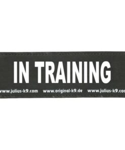Julius-K9 label - In training
