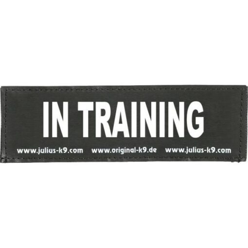Julius-K9 label - In training