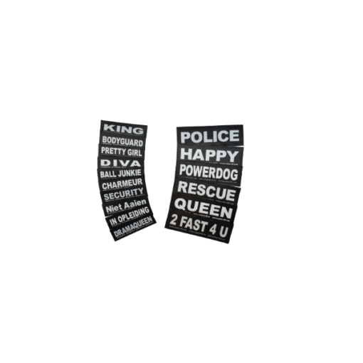 Julius K9 Standaard tekstlabels