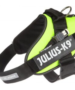 Julius K9 Blindengeleidehond tuig - Neon groen