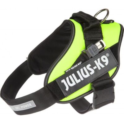 Julius K9 Blindengeleidehond tuig - Neon groen
