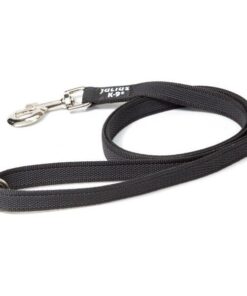 Hondenriem - 14mm x 1,2m - Met Handvat - Zwart