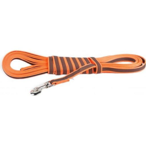 Lange lijn hond - Antislip - 20mm x 10m - Met handvat - Afbeelding 5