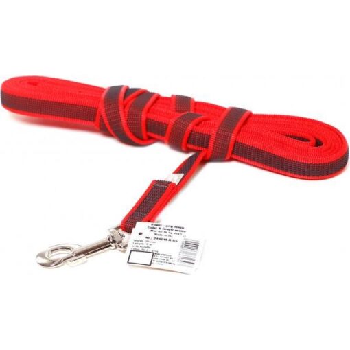 Lange lijn hond - Antislip - 20mm x 5m - Met handvat - Afbeelding 2