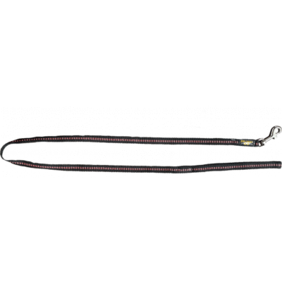 IIDC® nylon lijn - met handvat - 14 mm x 1 m - zwart met rood