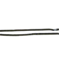 IIDC® nylon lijn - zonder handvat - 14 mm x 1,2 m - zwart met geel