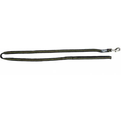 IIDC® nylon lijn - zonder handvat - 14 mm x 1,2 m - zwart met geel