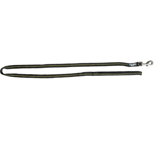 IIDC® nylon lijn - zonder handvat - 14 mm x 1,2 m - zwart met geel