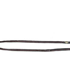 IIDC® nylon lijn - met handvat - 14 mm x 1,2 m - zwart met rood