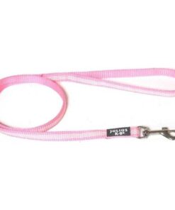 IIDC® nylon lijn - met handvat - verstelbaar - 14 mm x 1 m - Roze