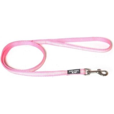 IIDC® nylon lijn - met handvat - verstelbaar - 14 mm x 1 m - Roze