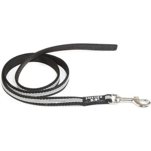 Julius-K9 IIDC® nylon lijn - zonder handvat - Zwart - Afbeelding 2