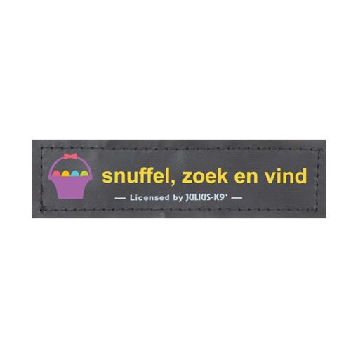 Limited edition paaslabel - Snuffel, zoek en vind
