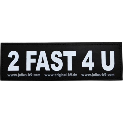 Julius-K9 label - 2 fast 4 u
