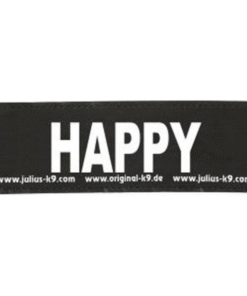 Julius-K9 label - Happy