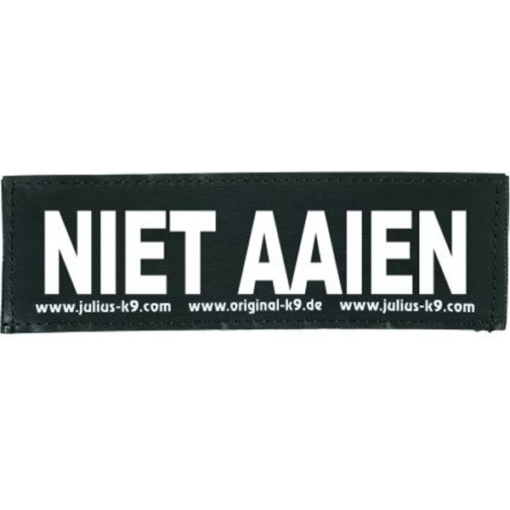 Julius-K9 label - Niet aaien