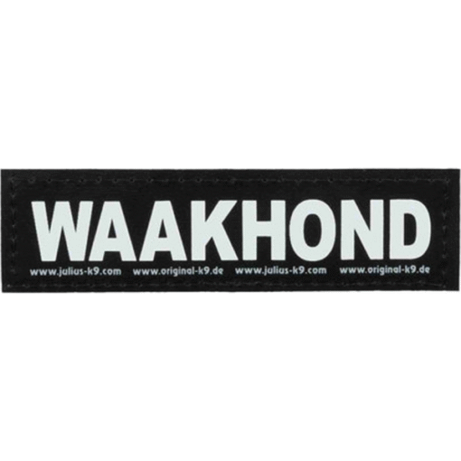 Julius-K9 label -  Waakhond