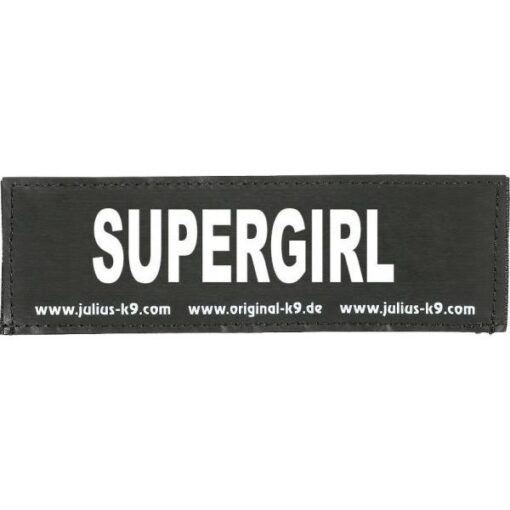 Julius-K9 label - Supergirl