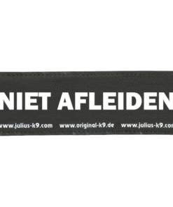 Julius-K9 label - Niet afleiden