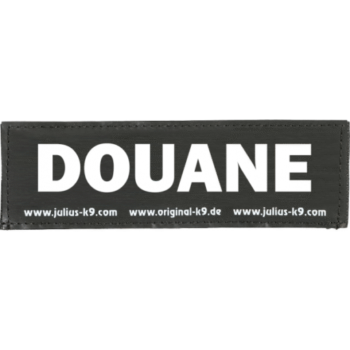 Julius-K9 label - Douane - groot