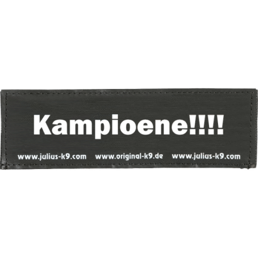 Julius-K9 label - Kampioene!!!