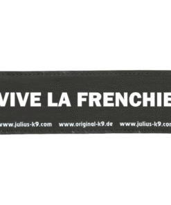 Julius-K9 label - Vive la frenchie - 150x60mm
