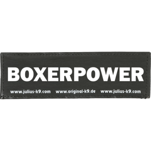Julius-K9 label - Boxerpower