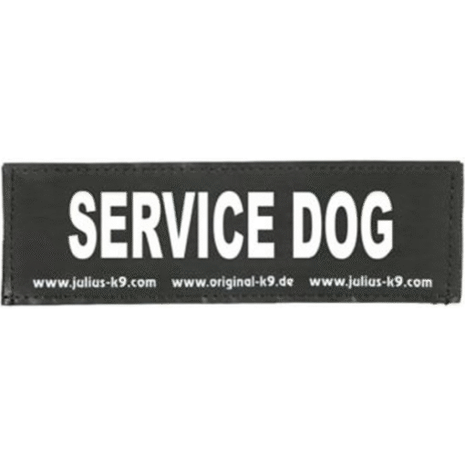 Julius-K9 label - Service Dog
