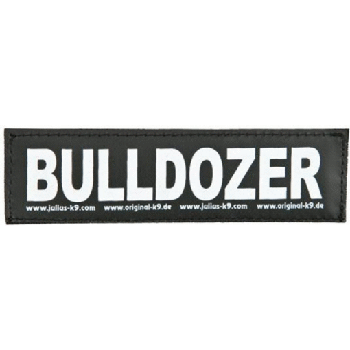 Julius-K9 label - Bulldozer