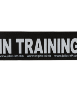Julius-K9 label - In training